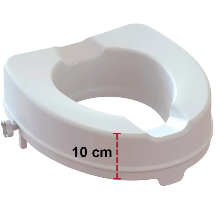 Toiletforhøjer uden låg, 10 cm