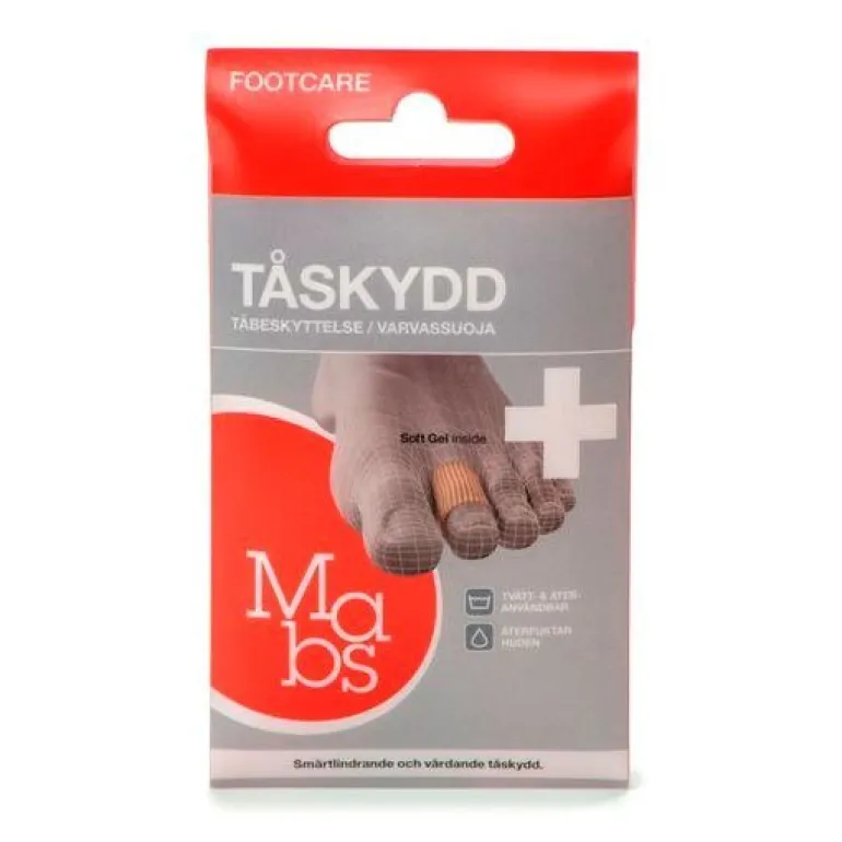 Tubeformet tåbeskyttelse