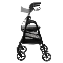 W4 rollator / indkøbsvogn - Blå