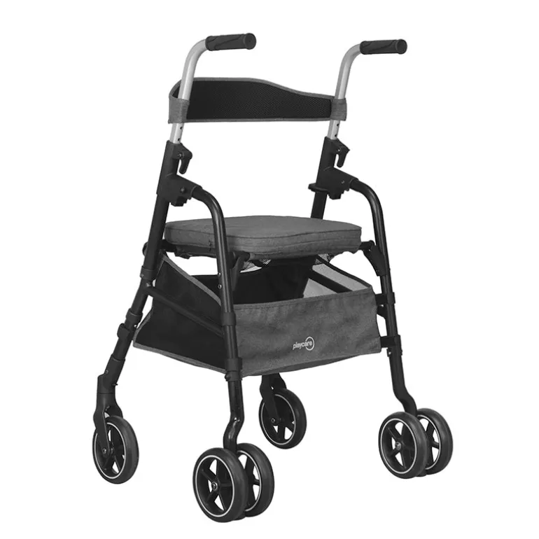 W05 rollator / indkøbsvogn - Bordeaux