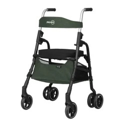 W05 rollator / indkøbsvogn - Grøn